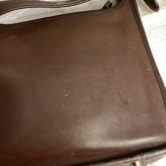 Coach vintage brown leather legacy bag 9966